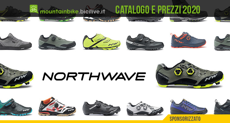 Northwave scarpe MTB 2020: catalogo listino prezzi calzature