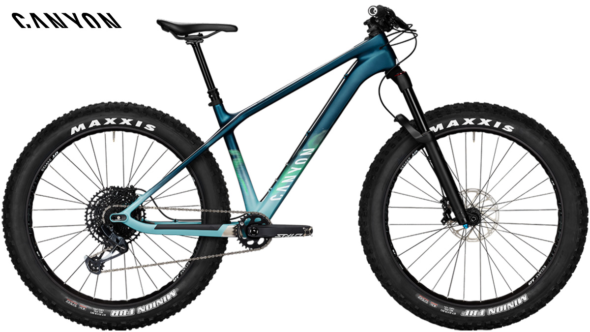 Canyon Dude 2021: fat bike con telaio in carbonio