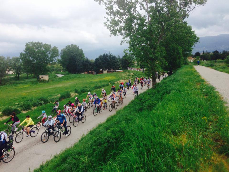La Spoleto in bici è un evento destinato a crescere e che già alla prima edizione ha riscosso un gran successo.