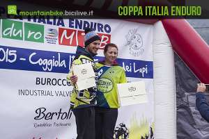 foto con i vincitori della Coppa italia enduro 2016 Casadei Rossin