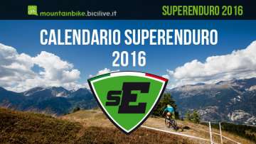 Immagine che annuncia il Calendario Superenduro 2016