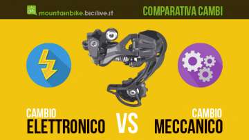 Comparativi con vantaggi e svantaggi tra il cambio per bici elettronico e meccanico
