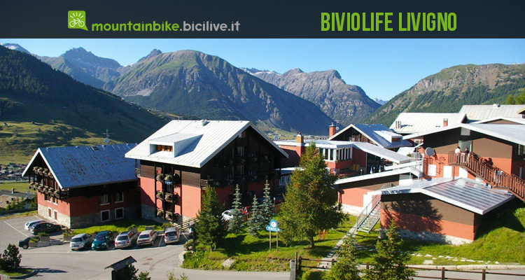 foto del complesso dell'Hotel Alpen Village della catena Bivio Life