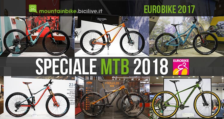 selezione mtb 2018 a eurobike