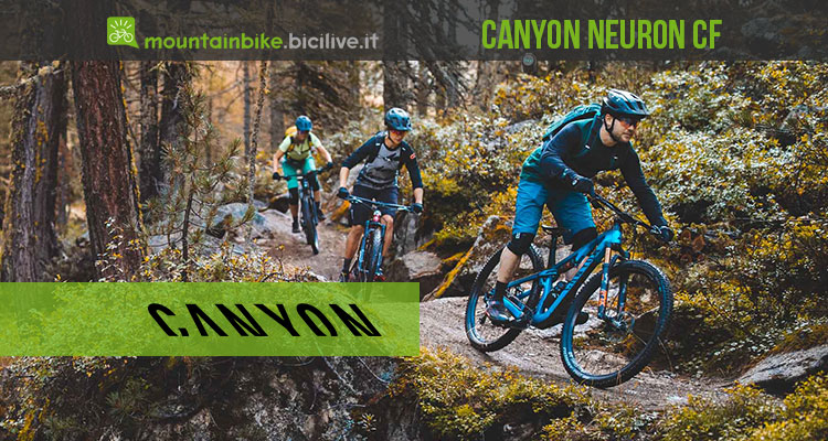 Canyon Neuron CF trail bike in carbonio per tutte le tasche