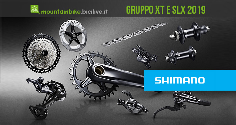 Nuovo gruppo Shimano XT e SLX a 12 velocità