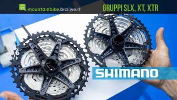 Gruppi Shimano XTR, XT e SLX a 12 velocità