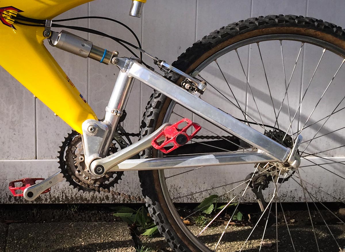 Rongzou Pompa di aria manuale per mountain bike con ammortizzatore a mano