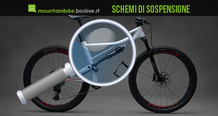 Buona qualità in lega di alluminio per ammortizzatori per mountain bike senza manutenzione 125mm*550 pounds per accessori per bici 