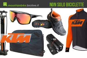 KTM abbigliamento e accessori ciclismo e MTB