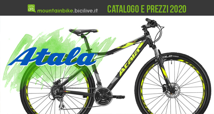 Tutte le mountain bike di Atala del 2020: catalogo e listino prezzi