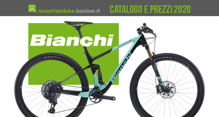 Le mountain bike Bianchi 2020: catalogo e listino prezzi