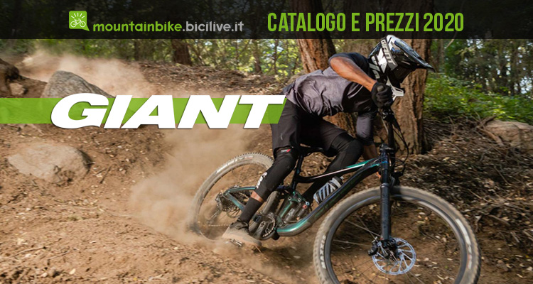 Giant mountain bike 2020: catalogo e listino prezzi mtb