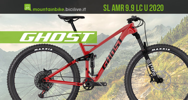 Ghost SL AMR 9.9 LC U 2020, trail bike 29" in carbonio