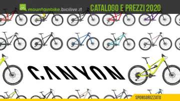 Tutte le mountain bike Canyon 2020: catalogo e listino prezzi