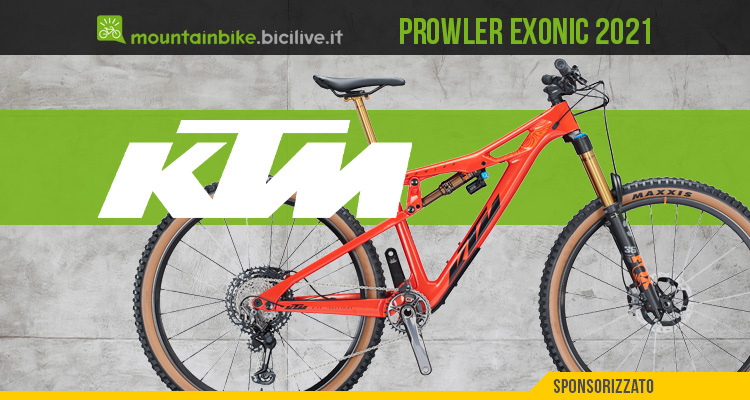 La nuova mtb fully Ktm Prowler Exonic 2021