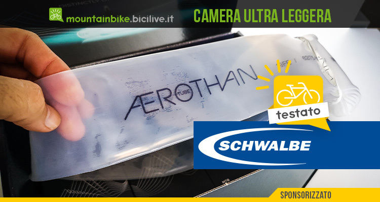 Foto della camera d'aria Aerothan di Schwalbe
