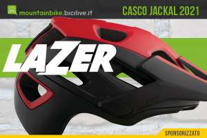 Lazer Jackal 2021: casco aperto per mountain bike