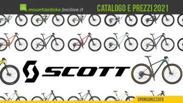 Il catalogo e i prezzi dei nuovi modelli di bici mtb Scott 2021