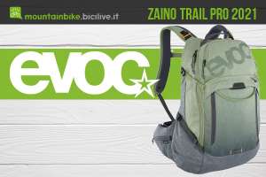 Il nuovo zaino per bici Evoc Trail Pro 2021