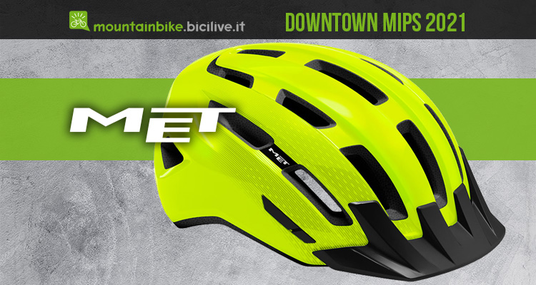 Il nuovo casco per bici Met Downtown Mips 2021