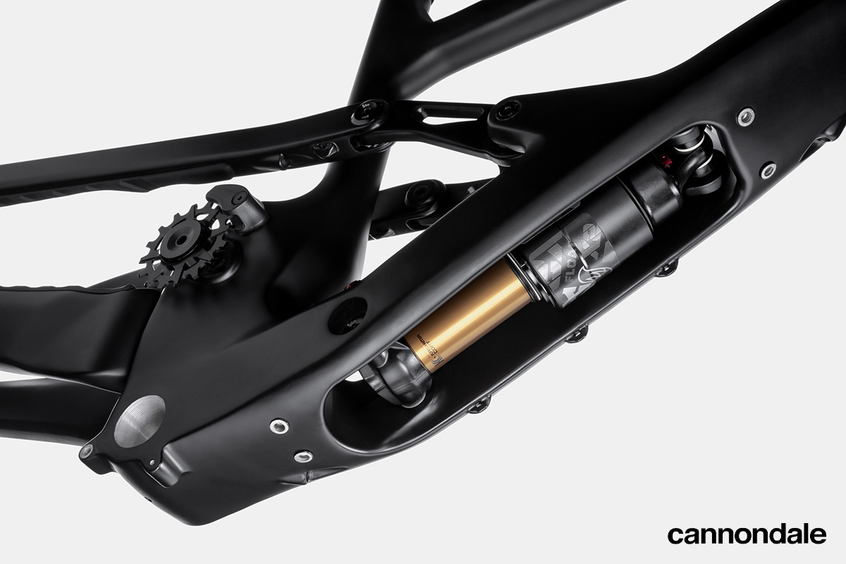 Dettaglio della tecnologia Gravity Cavity presente sulla nuova mountainbike Cannondale Jekyll 2022