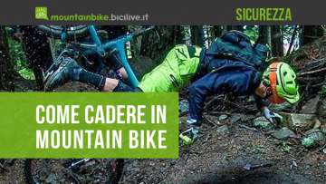 Come cadere in mountain bike: considerazioni, consigli, esercizi