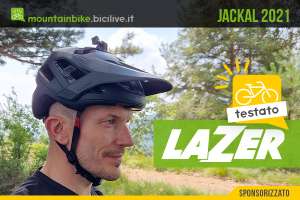 Il test di Claudio Riotti del casco per mountainbike Lazer Jackal 2021