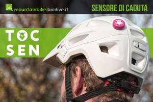 Il sensore smart di caduta per mountainbike Tocsen 2021