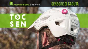 Il sensore smart di caduta per mountainbike Tocsen 2021
