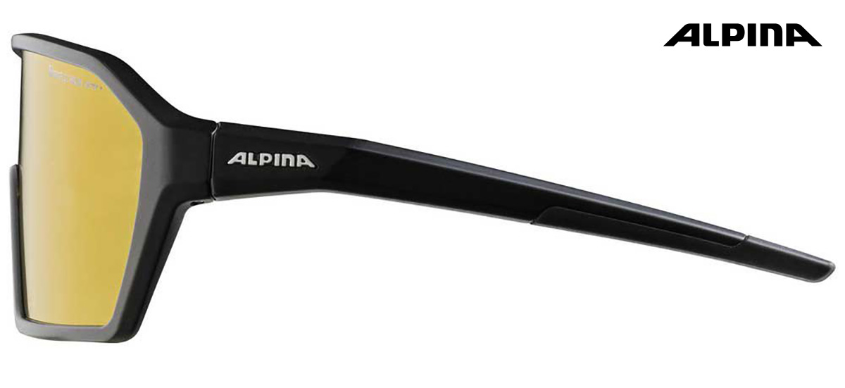 I nuovi occhiali per mountainbike enduro Alpina RAM Q Lite V 2021 visti lateralmente