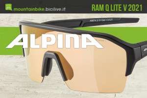 I nuovi occhiali per mtb Alpina Ram Q Lite V 2021