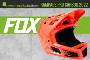 Il nuovo casco per mountainbike Fox Rampage Pro Carbon 2022