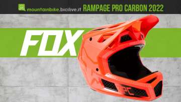 Il nuovo casco per mountainbike Fox Rampage Pro Carbon 2022
