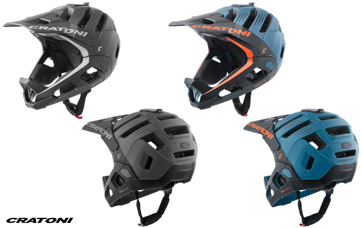 Le variazioni di colore del nuovo casco mtb Cratoni Madroc Pro 2021