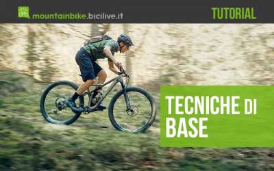 Tutorial di BiciLive che illustra le tecniche di base per andare in mountainbike