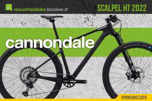 Le nuove mountainbike hardtail Cannondale Scalpel HT 2022