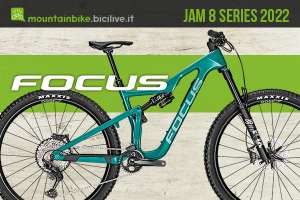 La nuova mountainbike full Focus Jam 8 2022