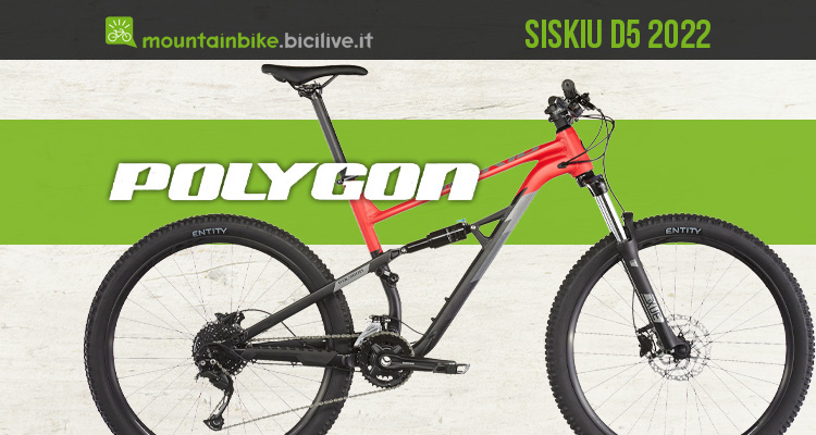 La nuova mountainbike full-suspended Polygon Siskiu D5 2022