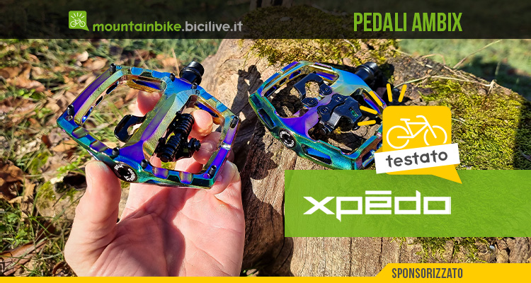 Foto dei pedali Xpedo Ambix nel test di Bicilive.it