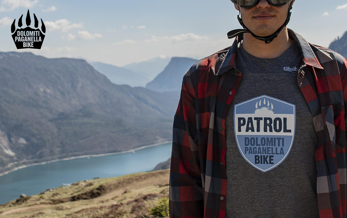 Un Patrol della Dolomiti Paganella Bike Area