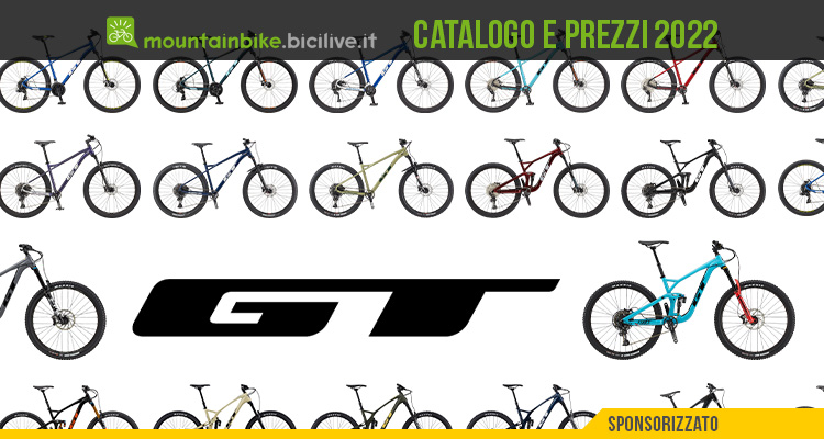 Il catalogo e i prezzi delle nuove mountainbike GT 2022