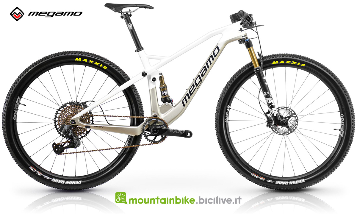 La nuova mountainbike full Megamo Track AXS 03 2021