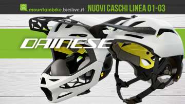 I nuovi caschi per mountainbike Dainese Linea 01 e Linea 03 2022
