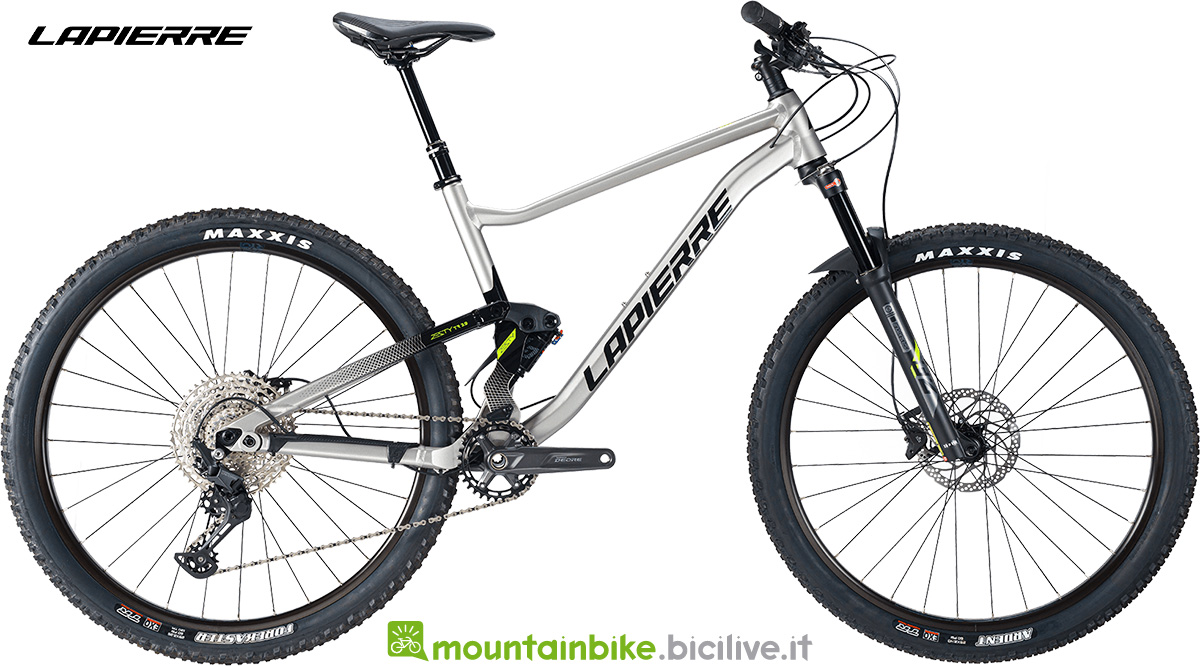 La nuova mountainbike biammortizzata Lapierre Zesty TR 3.9 2022