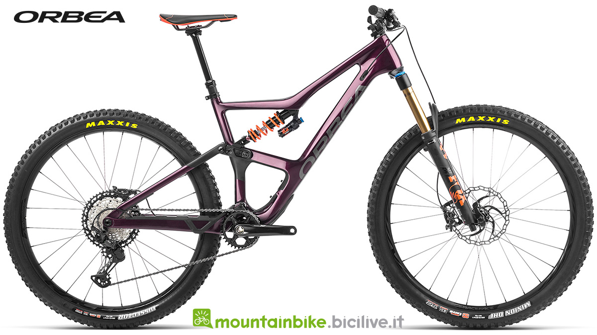 La nuova mountainbike full-suspended Orbea Occam M10 LT 2022