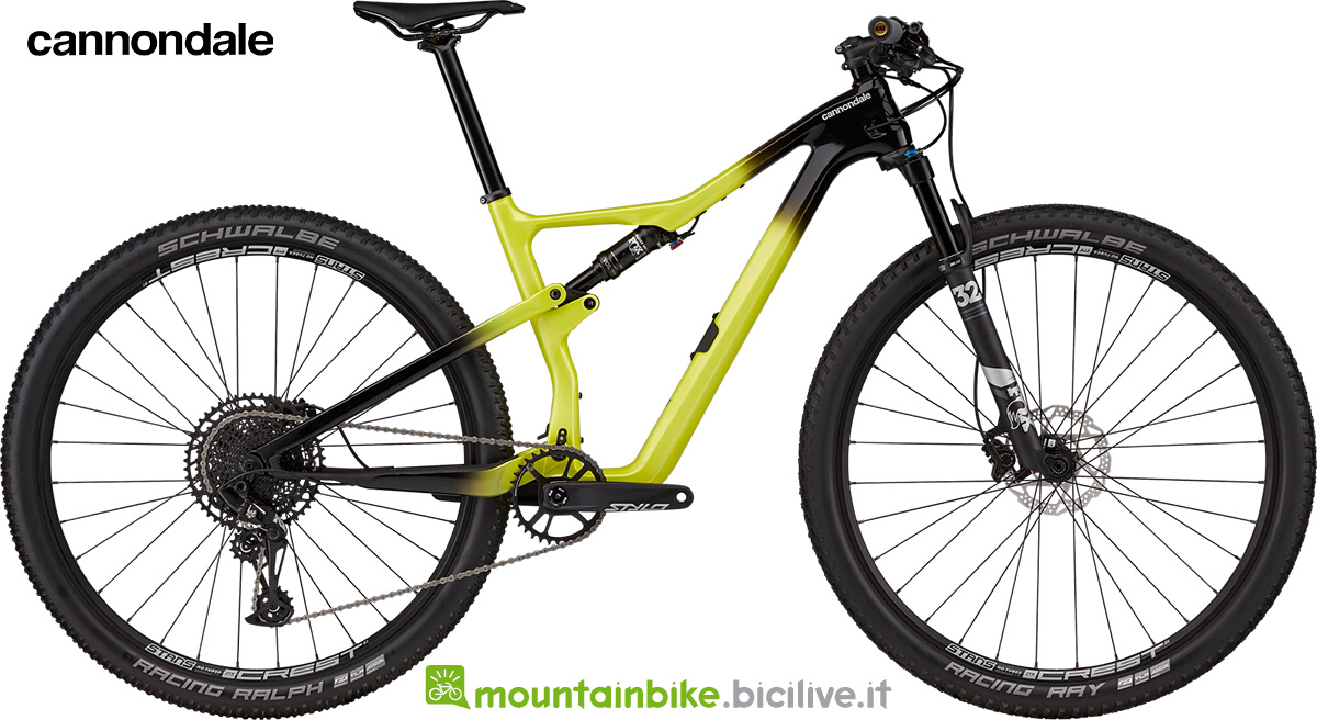La nuova mountainbike biammortizzata Cannondale Scalpel Carbon 4 2022