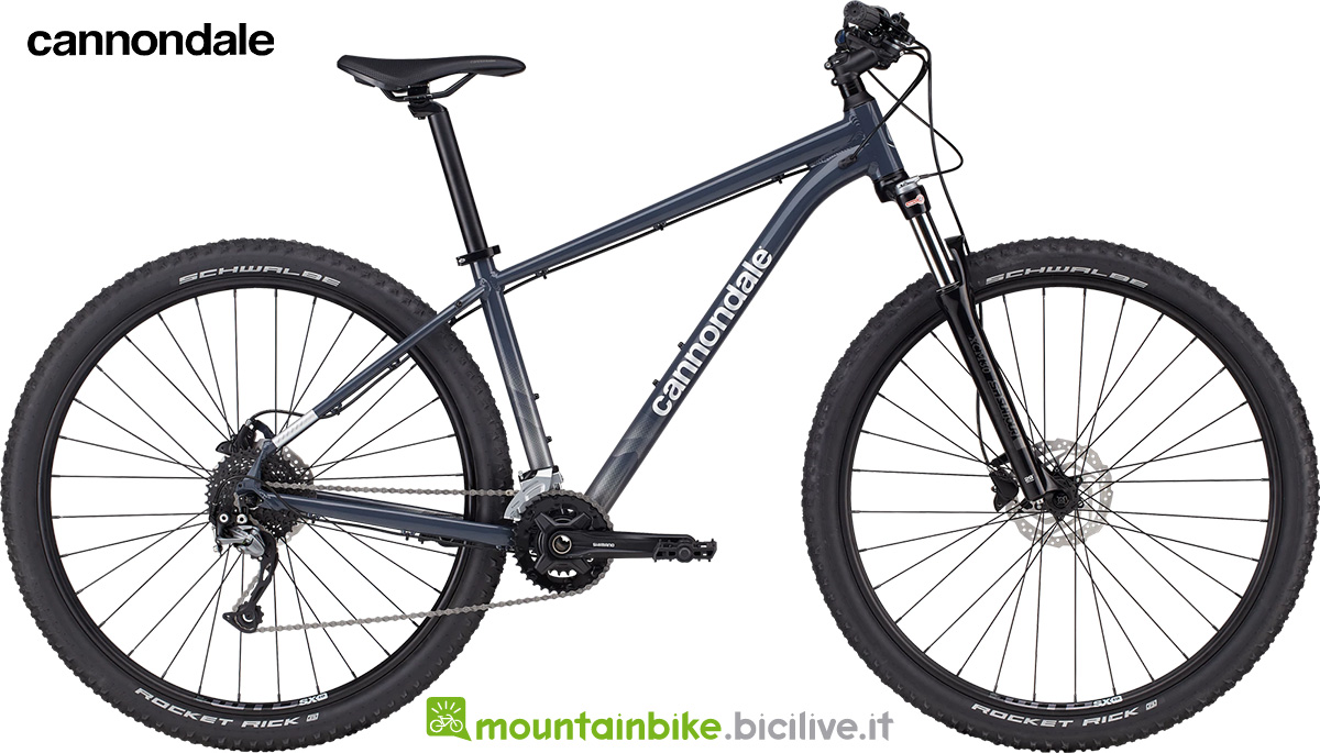La nuova mountainbike front Cannondale Trail 6 2022