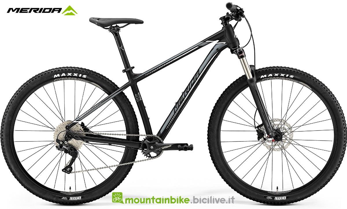 La nuova mountain bike front Merida Big Nine 400 2022
