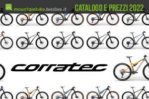 Il catalogo e i prezzi delle nuove mountainbike Corratec 2022